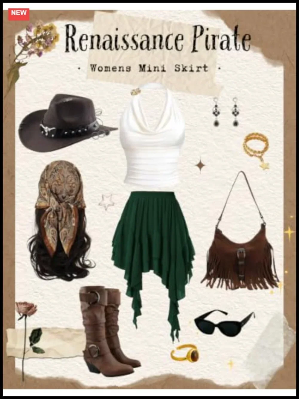 N/A flowy tiered